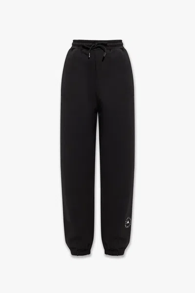 Adidas By Stella Mccartney Sweatpants With Logo In Black