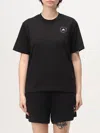 Adidas By Stella Mccartney T-shirt With Logo In Schwarz