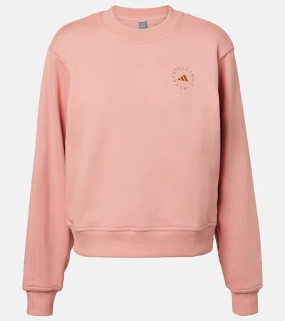 Adidas By Stella Mccartney Teddy Hoodie In Pink