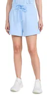 Shop Adidas By Stella Mccartney Terry Shorts Glow Blue