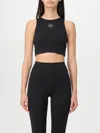 Adidas By Stella Mccartney Polyester Blend Training Top In Blue