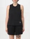 Adidas By Stella Mccartney Top  Woman Color Black In Schwarz
