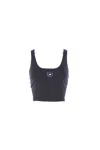 Adidas By Stella Mccartney Top In Black
