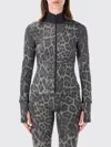 Adidas By Stella Mccartney Truepurpose Leopard-print Technical Jacket In 灰色
