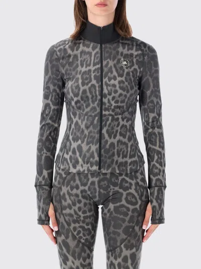 ADIDAS BY STELLA MCCARTNEY ADIDAS BY STELLA MCCARTNEY TOP WOMAN COLOR GREY,I83406020