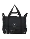 Adidas By Stella Mccartney Asmc Tote Bag Water-repellent Base In Black