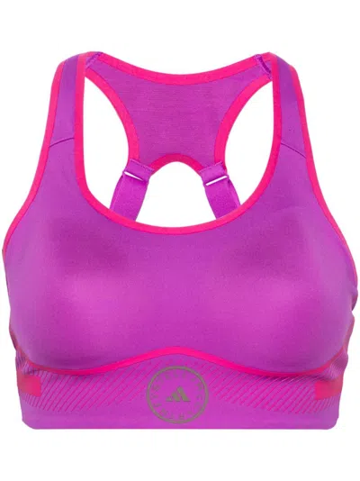 Adidas By Stella Mccartney Asmc Sports Bra In Purple