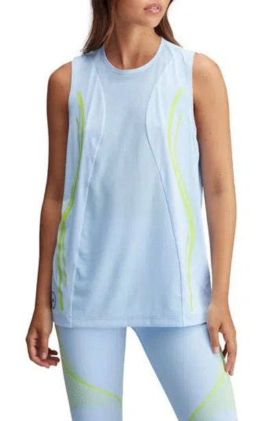 Adidas By Stella Mccartney Tpa Tank In Blue