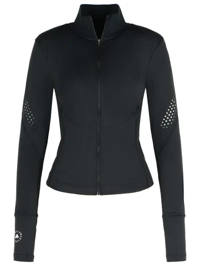 ADIDAS BY STELLA MCCARTNEY ADIDAS BY STELLA MCCARTNEY 'TPR' BLACK POLYAMIDE BLEND SWEATSHIRT