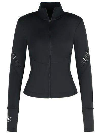 ADIDAS BY STELLA MCCARTNEY ADIDAS BY STELLA MCCARTNEY 'TPR' BLACK POLYAMIDE BLEND SWEATSHIRT