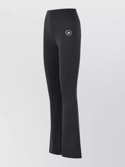 Adidas By Stella Mccartney Tpr Flared Leggings Polyamide Blend In Black