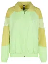 Adidas By Stella Mccartney Truelife Woven Track Jacket In Green