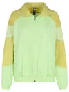 ADIDAS BY STELLA MCCARTNEY ADIDAS BY STELLA MCCARTNEY 'TRACK' GREEN POLYESTER SWEATSHIRT