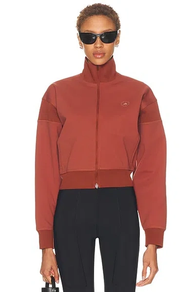 Adidas By Stella Mccartney Track Jacket In Brown