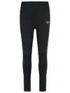 Adidas By Stella Mccartney Training Leggings In Black Polyester Blend