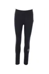 Adidas By Stella Mccartney Asmc Stripe-detail Leggings In Black