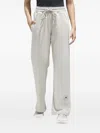 Adidas By Stella Mccartney Drawstring Trousers In Gray