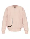Adidas By Stella Mccartney True Nature Woven Bomber Vapor Pink In Pink