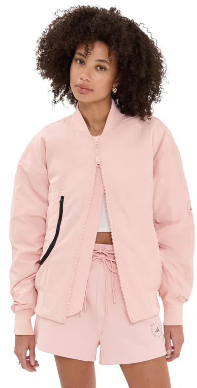 ADIDAS BY STELLA MCCARTNEY TRUE NATURE WOVEN BOMBER VAPOR PINK