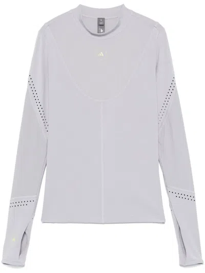 Adidas By Stella Mccartney True Purpose Top In Grey