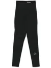 Adidas By Stella Mccartney Logo Leggings In Black