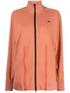 Adidas By Stella Mccartney Truecasuals Logo-print Track Jacket In Orange