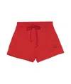 Adidas By Stella Mccartney Truecasuals Shorts In Red
