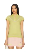 Adidas By Stella Mccartney Truenature Golf Polo Shirt In Green