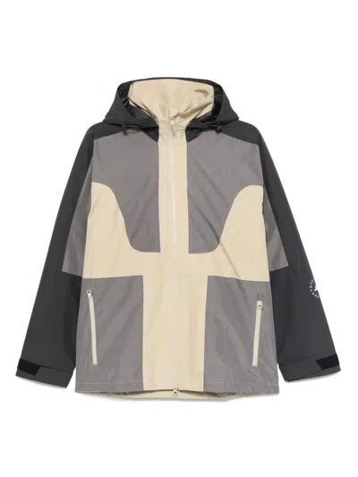 Adidas By Stella Mccartney Truenature Jacke In Black/beige