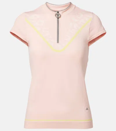 Adidas By Stella Mccartney Truenature Technical Top In Vapour Pink