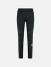 Adidas By Stella Mccartney 'truepace' Black Polyester Blend Running Leggings In Black