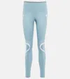 Adidas By Stella Mccartney Truepace Leggings In Ash Grey