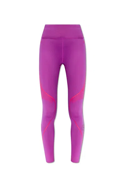 Adidas By Stella Mccartney Truepace Long Running Leggings In Purple