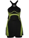 Adidas By Stella Mccartney Truepace Racerback Running Dress In Black