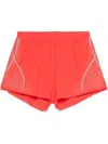 Adidas By Stella Mccartney Truepace Running Shorts In Red