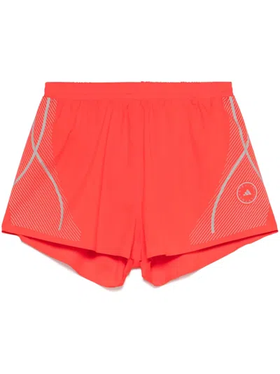 Adidas By Stella Mccartney Truepace Running Shorts In Red