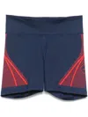 Adidas By Stella Mccartney Truepace Shorts In Blue