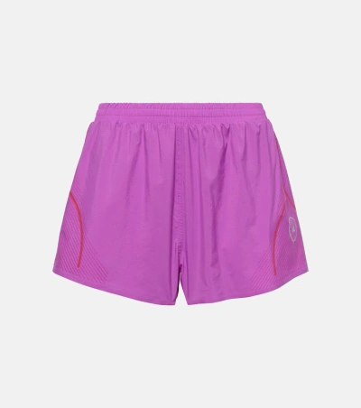 Adidas By Stella Mccartney Truepace Shorts In Purple