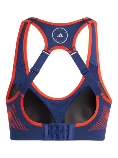 Adidas By Stella Mccartney Truepace Sports Bra In Blue
