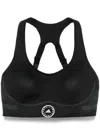 Adidas By Stella Mccartney Truepace High Support Performance Bra In Black