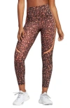 Adidas By Stella Mccartney High-rise Printed Leggings In Pink