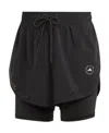 Adidas By Stella Mccartney Adidas By Stella Mc Cartney 2 In 1 Shorts In Black