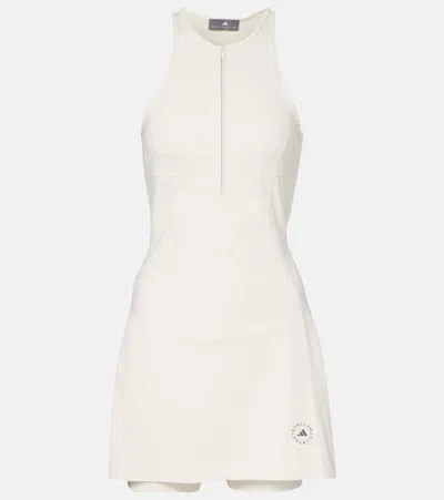 Adidas By Stella Mccartney Truepurpose Minidress In Sand