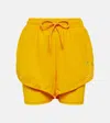 Adidas By Stella Mccartney Truepurpose Running Shorts In Yellow