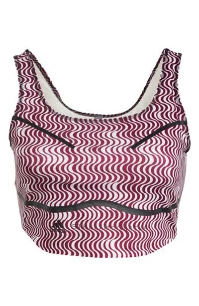 Adidas By Stella Mccartney Truepurpose Training Crop Top In White