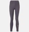 Adidas By Stella Mccartney Truestrength High-rise Cropped Leggings In Trace Purple