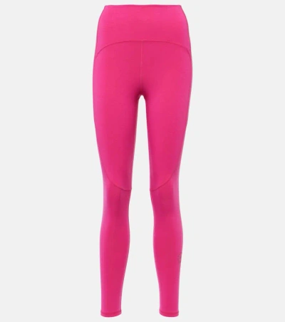 Adidas By Stella Mccartney Truestrength High-rise Leggings In Pink