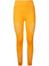 Adidas By Stella Mccartney Truestrength Performance Leggings In Orange