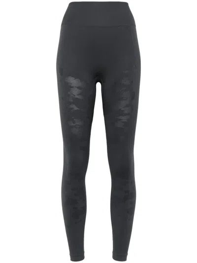 Adidas By Stella Mccartney Truestrength Seamless Yoga Leggings In Carbon