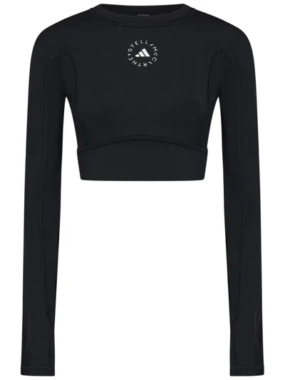 Adidas By Stella Mccartney Truestrength Top In Black
